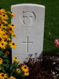 Klagenfurt War Cemetery - McAuley, Desmond William